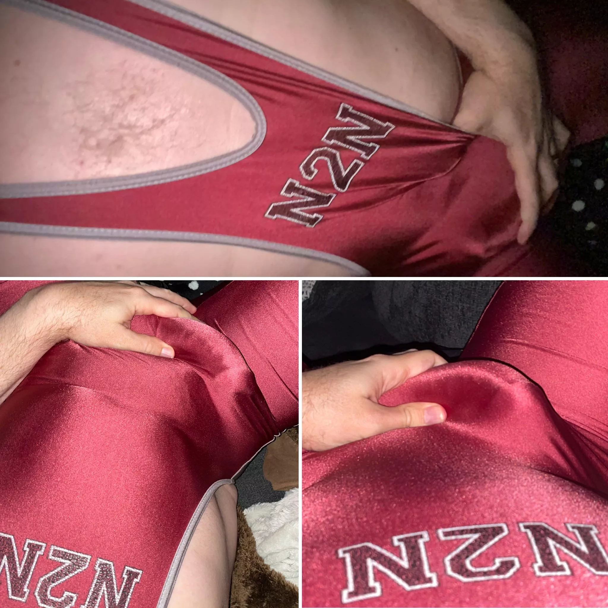 I’ve never found a fabric that can replace how good the spandex feels in N2N’s vintage singlets. Imgur link in comments for spandex in motion. posted by KarmaInfusionSTAT