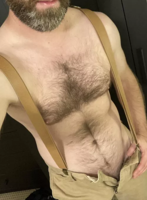 I’ve never realized how much fun suspenders are. by BeardedNNerdy