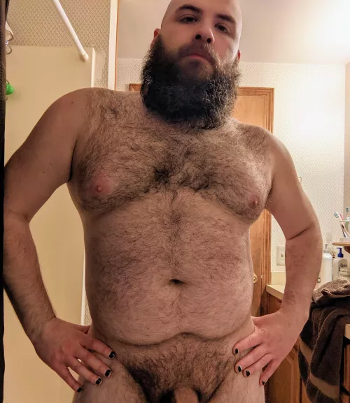 I've started to brush my chest hair and I think it's doing some good lol by MarkSinclair2000