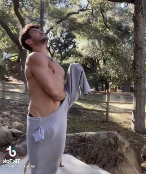 Jackson Micihe bulge?? by culturedpaddleball