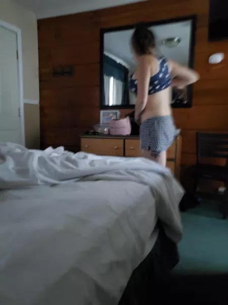 Jammies in the motel by WestCoast30sCouple