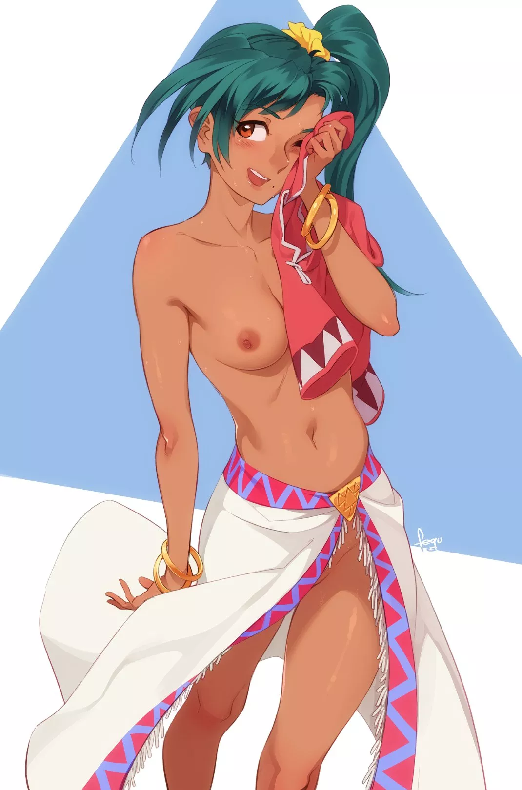 Jean being cute and sexy posted by Henthigh_Senpai