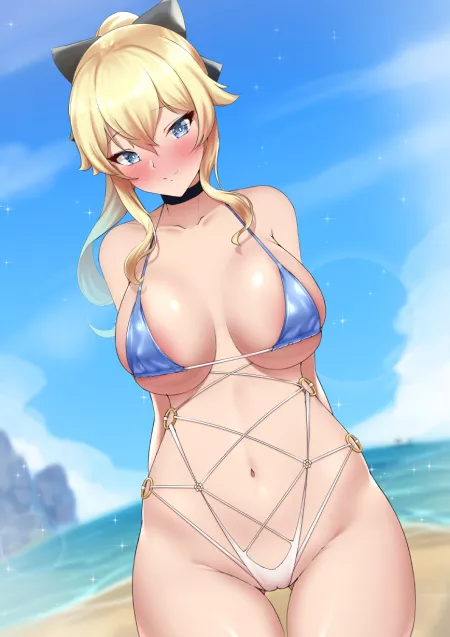 Jean (Genshin Impact) by wsfn_backwards