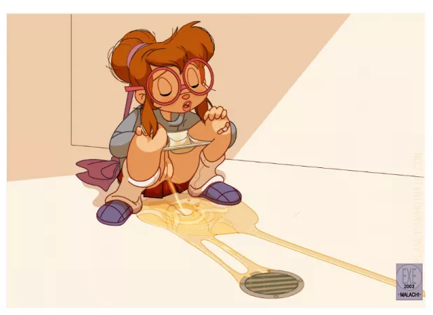 Jeanette couldn't find an empty stall (malachiexe) [Alvin and the Chipmunks] by [deleted]
