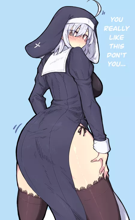 Jeanne Alter's Nun Cosplay by theonetruekaiser