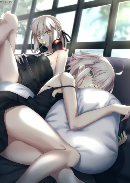 Jeanne/Saber Alter [Fate/GO] by CheetahSperm18