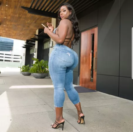 Jean's and heels by [deleted]