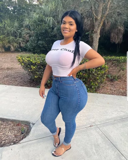 Jean's and pretty toes by [deleted]