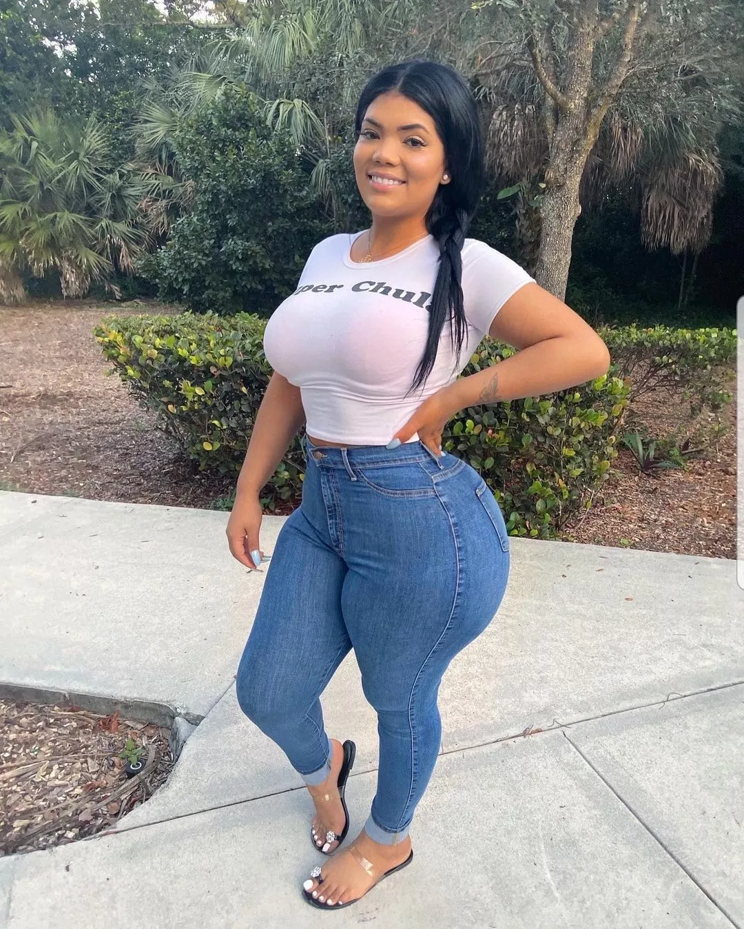 Jean's and pretty toes posted by [deleted]