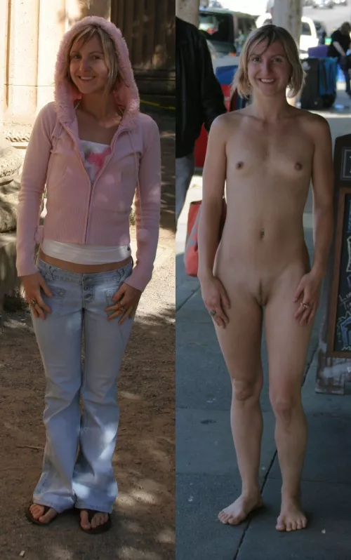 Jenni in public by oidite