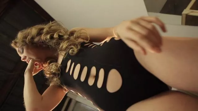 Jessie puts her hand in her mouth posted by SpunkySpunkyAssGuy