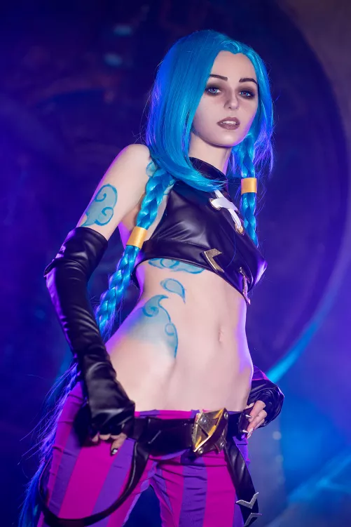 Jinx Arcane cosplay by Axilirator by Axilirator_Cosplay