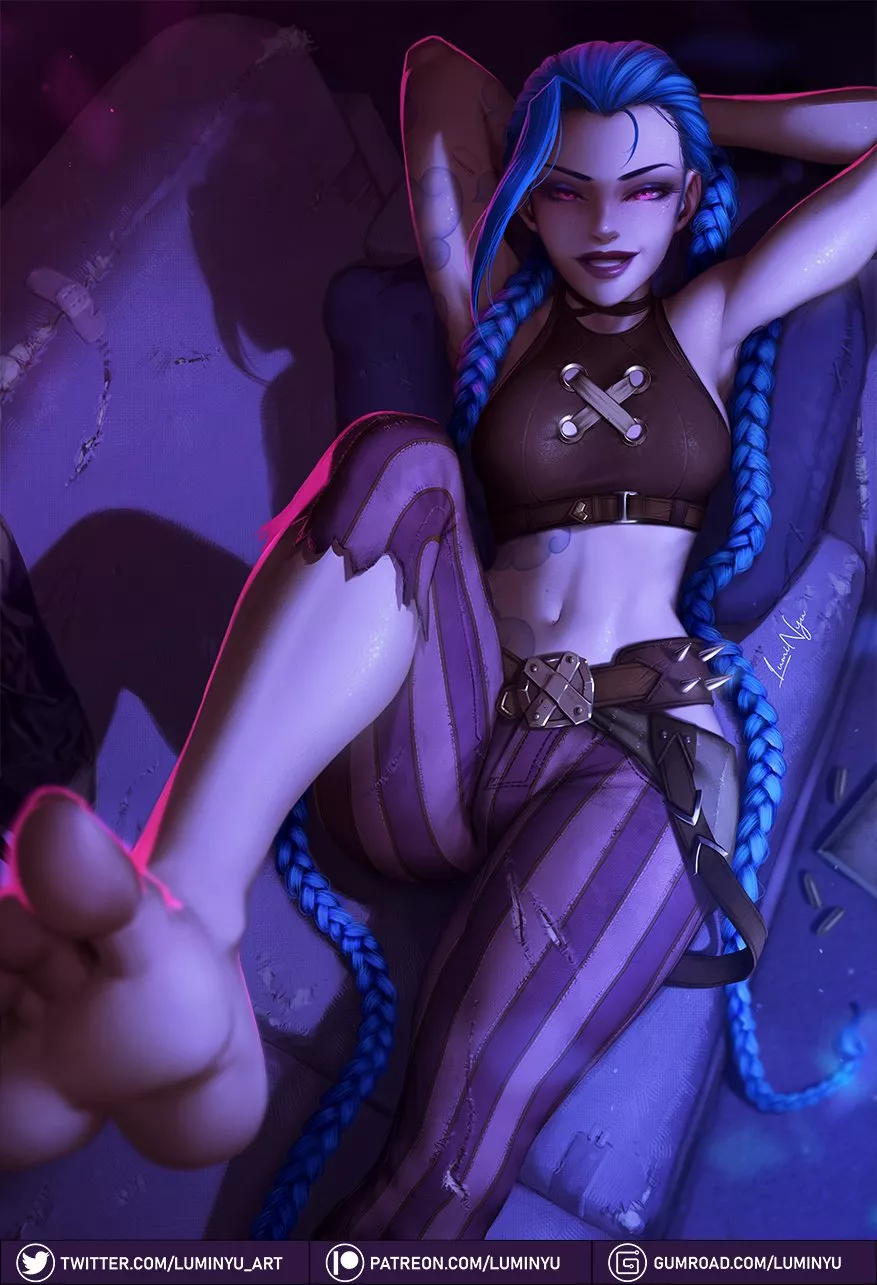 Jinx (LumiNyu) [League of Legends] posted by Kuro-Oji
