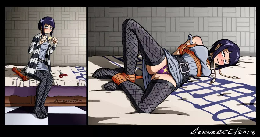 Jirou's lesson in bondage (Geknebelt) by Rune_OnceGreat