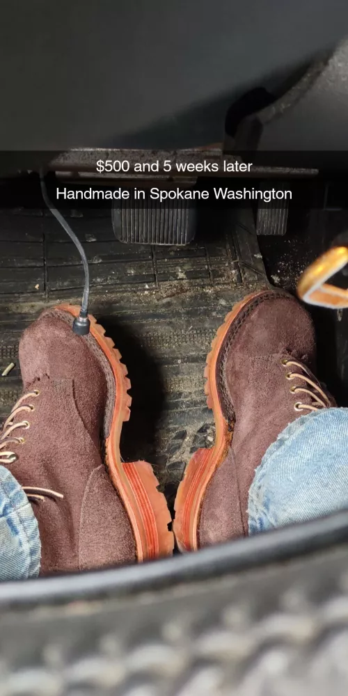 JK Boots have arrived! (Honey Fire Inlanders) by Spo1800