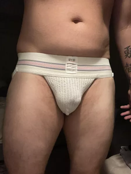 Jock strapping it today by Crafty-Shake3800