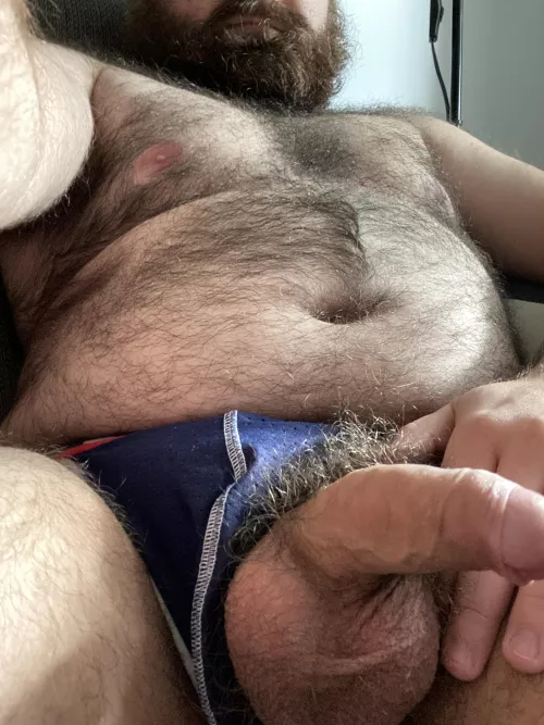 Jocks was to tight 🐻😈 by beardnhairy