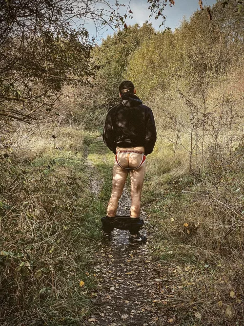 Jockstrap + outdoors = ? by WillStark84