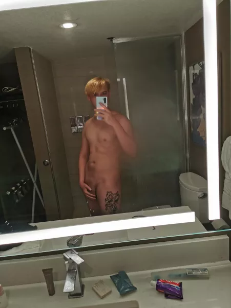 Join me in the hotel bathroom? by rivvverrun