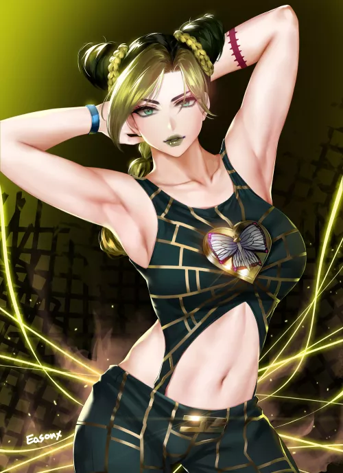 Jolyne Cujoh (JoJo's Bizarre Adventure: Stone Ocean) by MeDahMann
