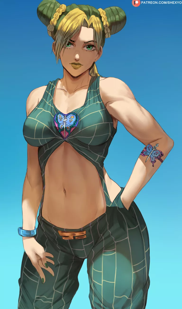 Jolyne (Shexyo) [JoJo's Bizarre Adventure] posted by Kuro-Oji