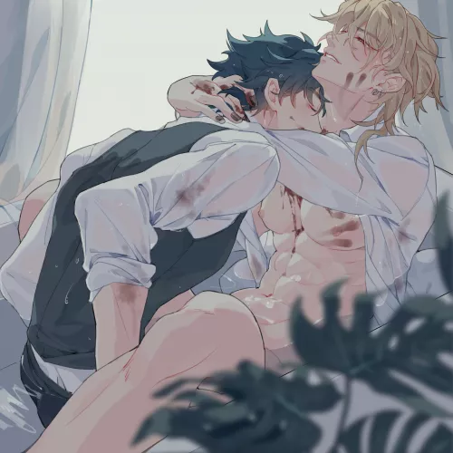 Jonathan and Dio [Jojo no Kimyo na Boken] by Shinji_Is_Gay