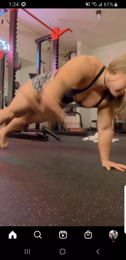 Jordynne Grace nip slip by bIank-canvas