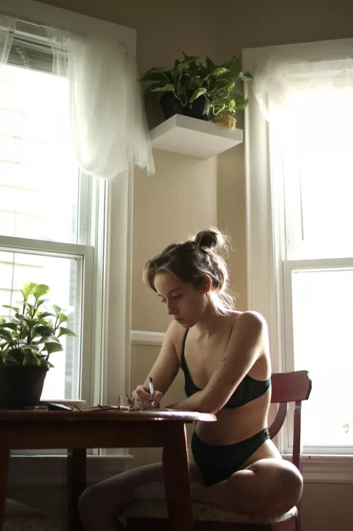 journaling in my home ❤️ by naltiak_