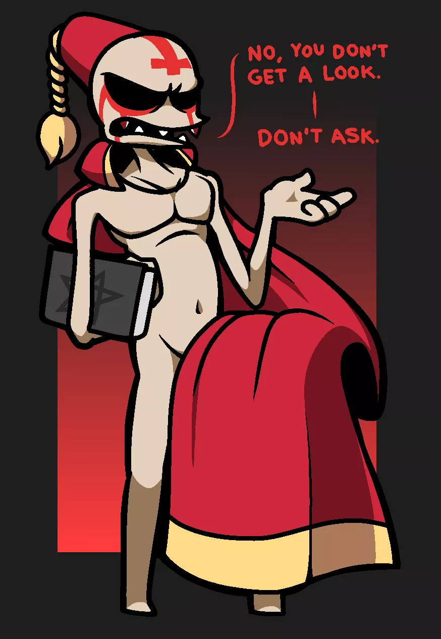 Judas with a cool cape on and definitely nothing else posted by w_i_d_0084