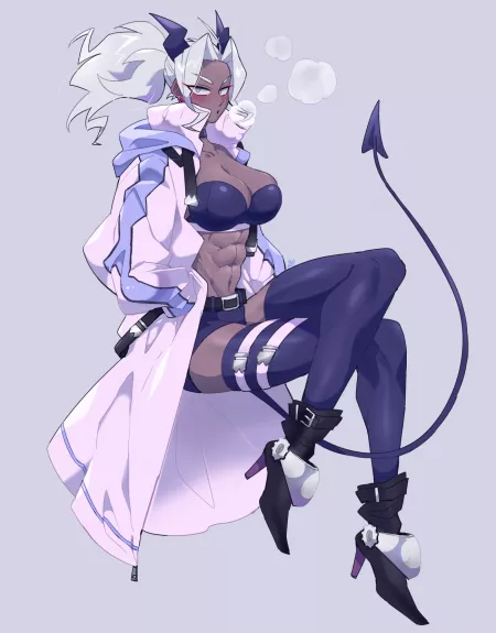 Judgement (@gram_quartz) [Helltaker] by elee0228