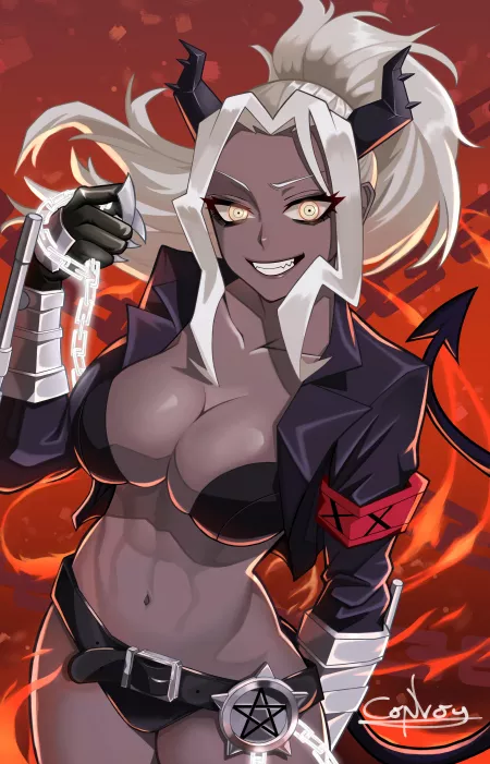 Judgement (@KMMYmymy) [Helltaker] by elee0228