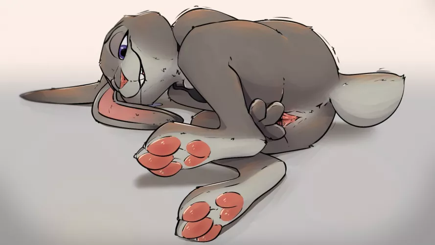 Judy exploring her bunny body [F] (honeymono) by myfriendscantknow