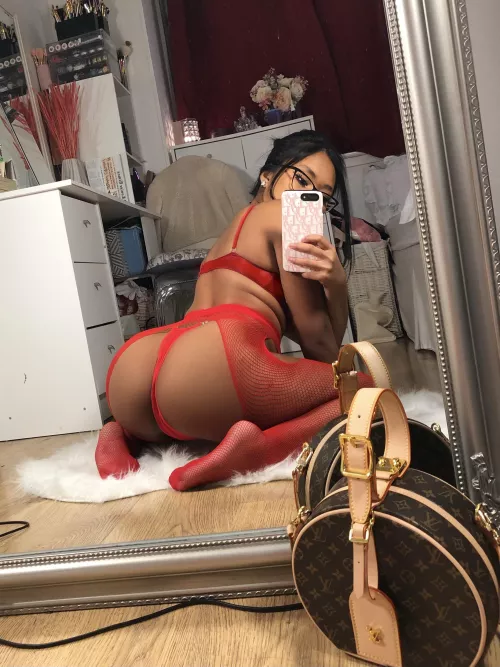 Juicy back and everything red by Efficiency-Relevant