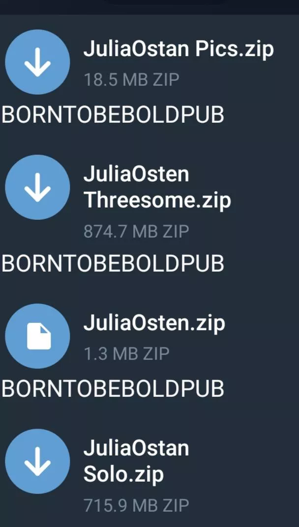 Julian osten full set 150 posted by Narrow_Ad9147