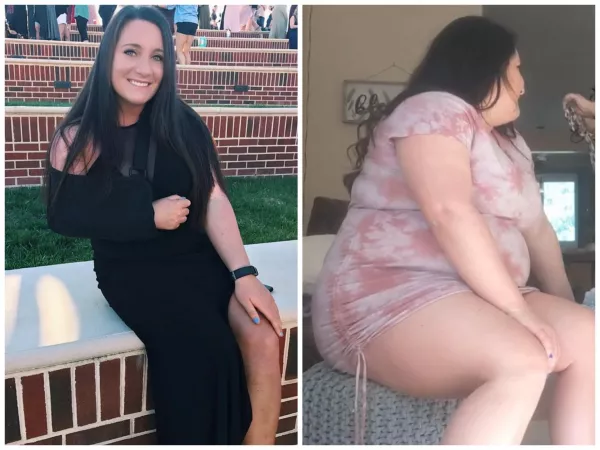 June 2017 ➡️June 2021 😋 some ups and downs along the way, but it’s safe to assume it’ll only go up from here 🐷🐷 by curvagecaseyBBW