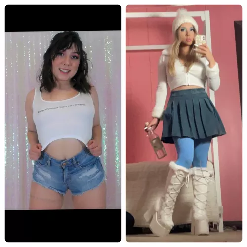 June 2019 vs. January 2022 by slutmeup