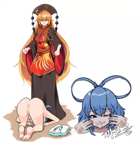 Junko was a bit angry by hentai_account--