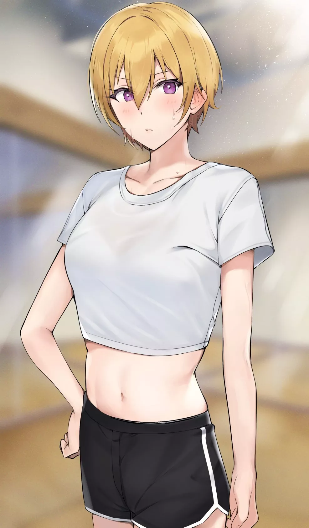 Juri Training [Idolmaster] posted by sweylyn1