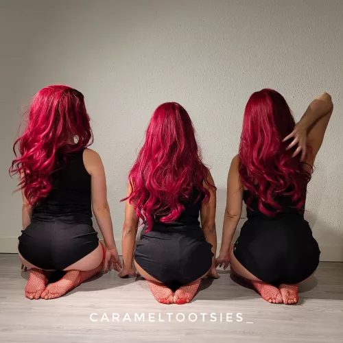 Just 3 🇨🇦 girls who love any thing to do with feet. We are Vanilla Bean, Mocha and Dulce de Leche Tootsies, for your pleasure 🦶🏻🦶🏾🦶🏼 by carameltootsies_