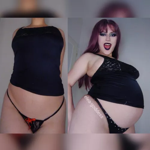 Just a bit of snacking and getting a bit lazy wouldn't do too much harm... right? by elea-goddess