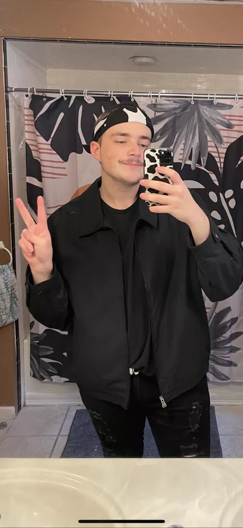 just a boy obsessed with his cow print 🐮🐄🤠 by TheIconicLegend