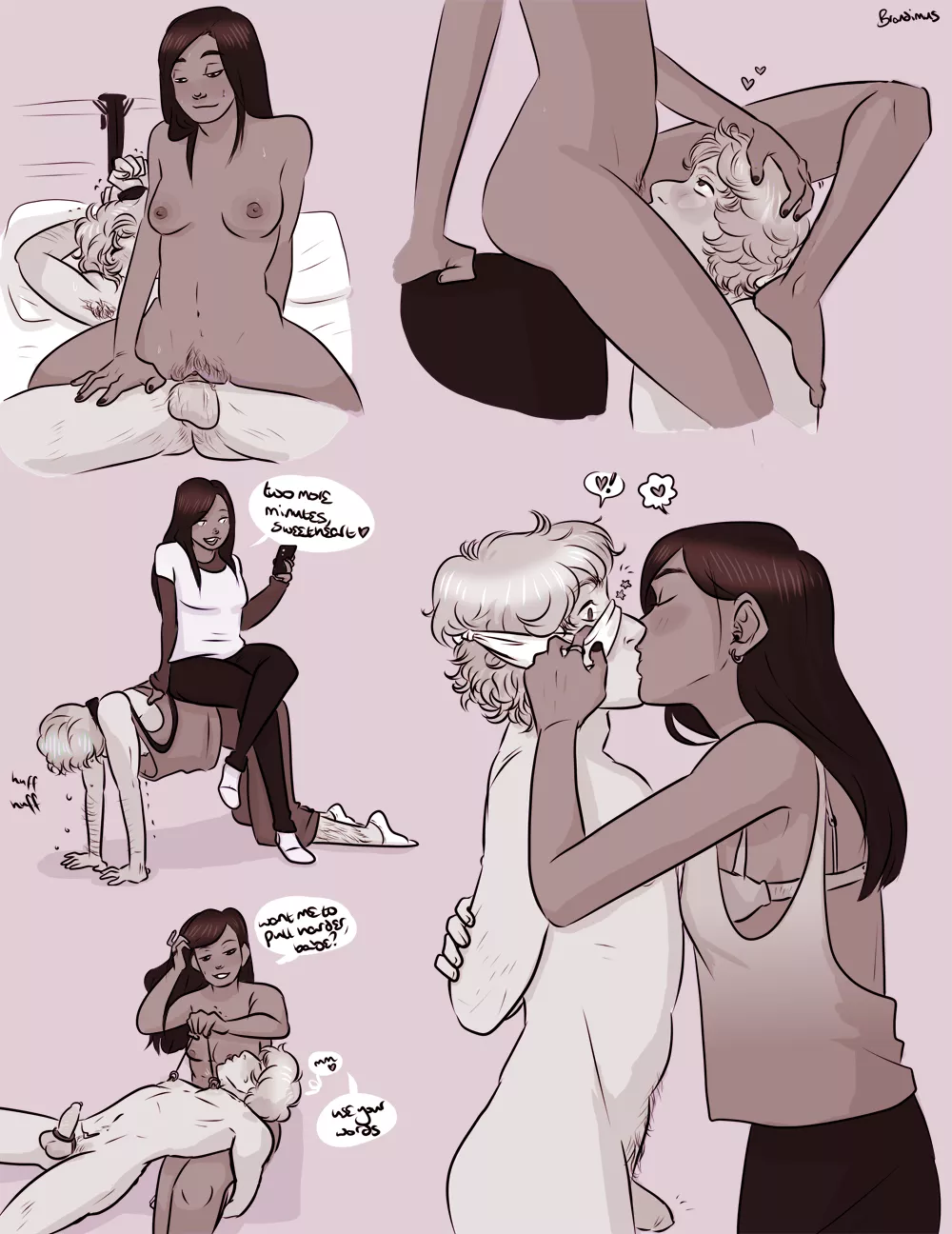 Just a collection of little gentle dom drawings [OC] posted by Brandimus