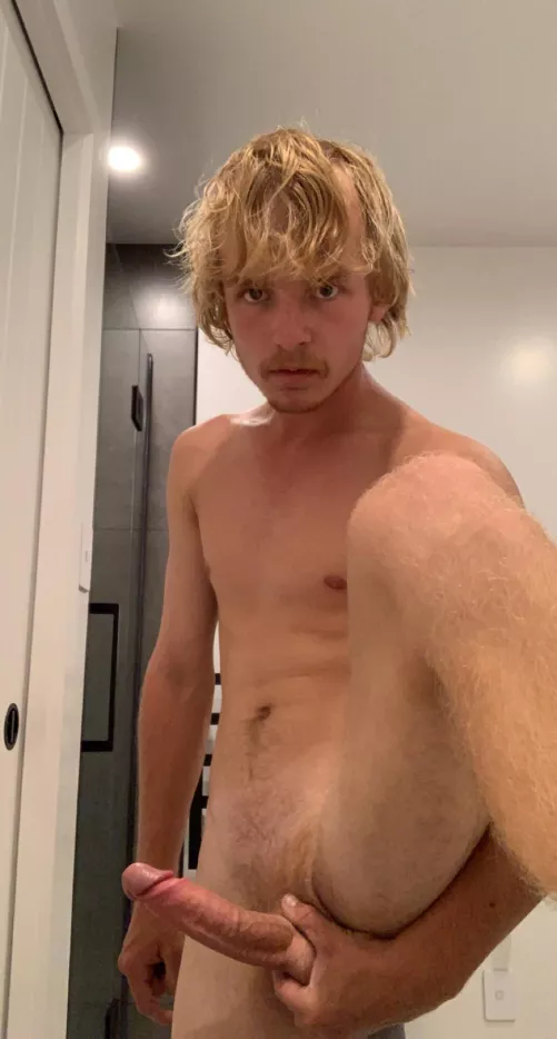 just a dirty builder gripping his tool 🔨 by pdizzyisback