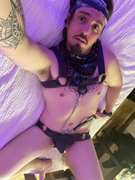 Just a good purple bitch ready to be used please. by HornyBottomBoy710