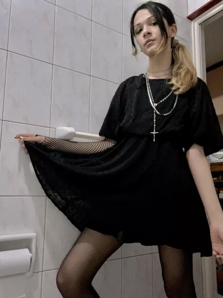 Just a goth t-girl here by candy_poppers