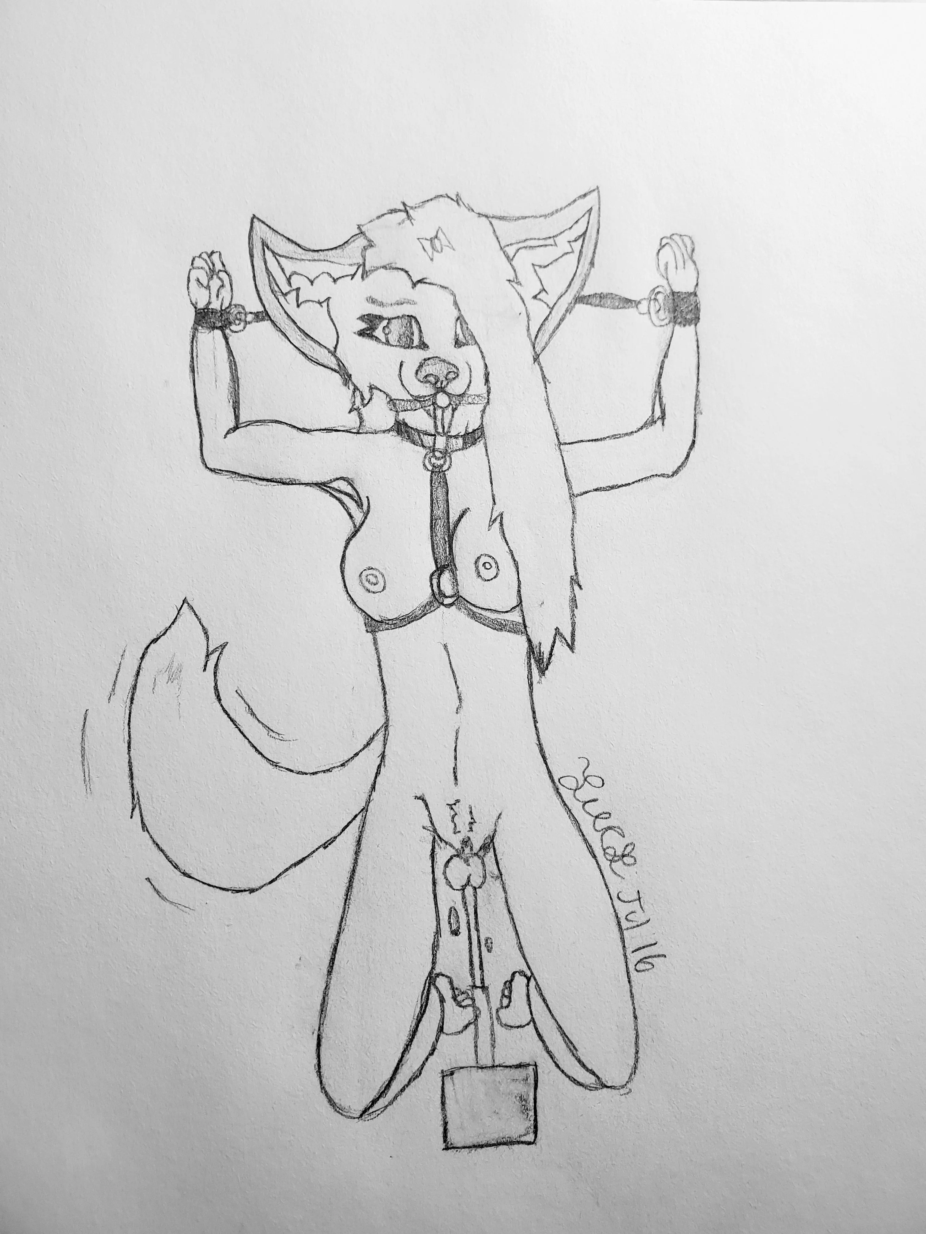 Just a little bit more [F] (Art by me, Luck) posted by PadeAndXof