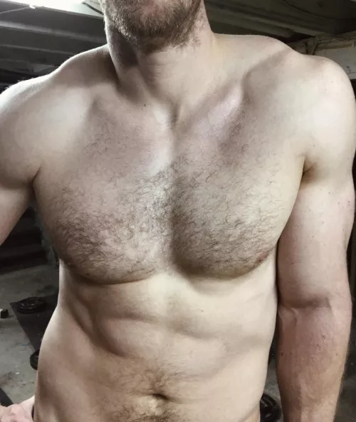 Just a little bit of chest hair to start this snow day by Cozy_Campfire