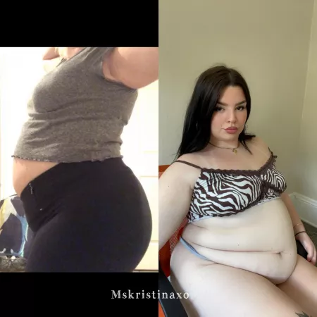 Just a little chubby to full blown greedy bbw by mskristinaxo