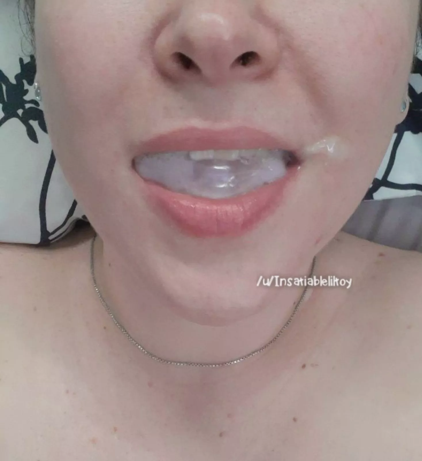 Just a little dribble! [F] posted by Insatiableliltoy