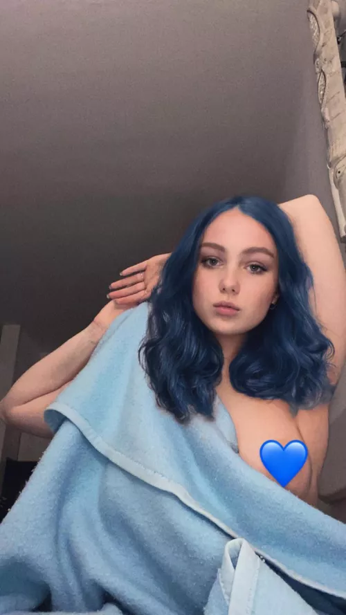 Just a little stretching in bed. 😏 by Im_Little_Indigo